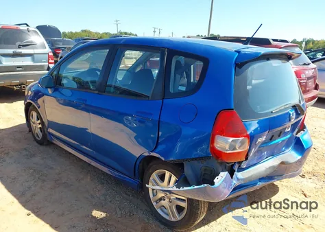 2008 Honda Fit Sport from USA, damaged, VIN JHMGD38658S062733
